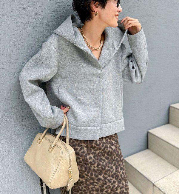 NOLLEY'S「《セットアップ対応》ウォッシャブルエアボールフードブルゾン」|ブルゾン・スタジャン|