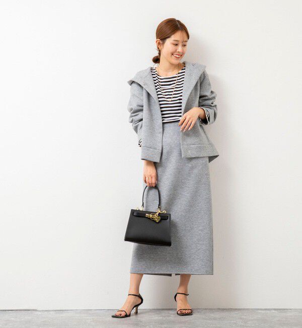 NOLLEY'S「《セットアップ対応》ウォッシャブルエアボールフードブルゾン」|ブルゾン・スタジャン|