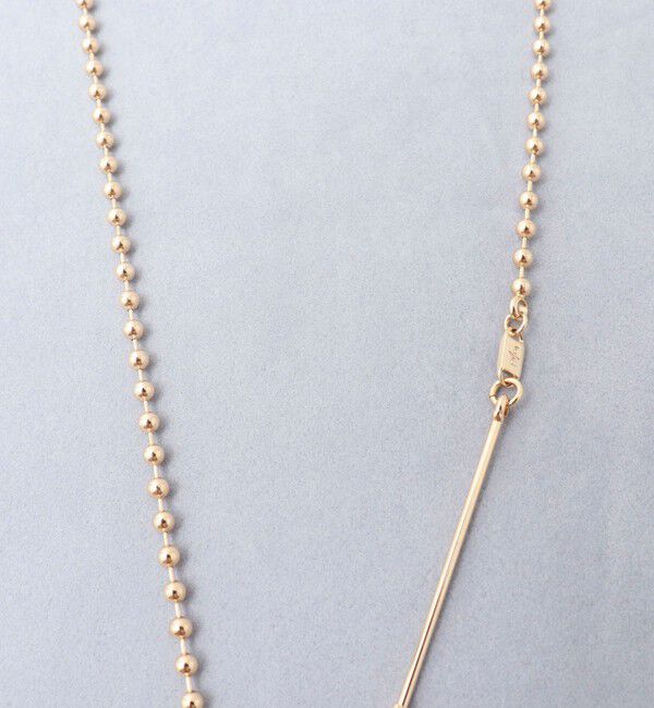 grace grace「【grace grace/グラスグラス】ロングフックボールアレンジネックレス」|ネックレス|