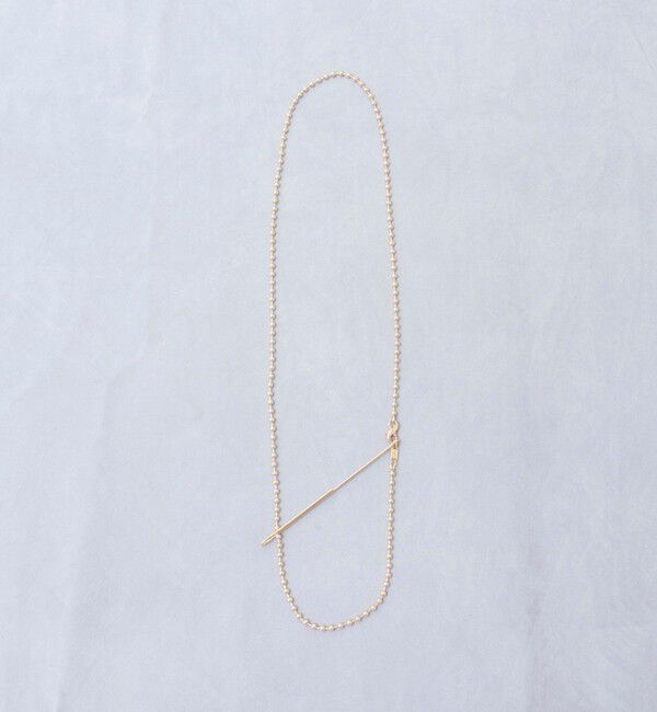 grace grace「【grace grace/グラスグラス】ロングフックボールアレンジネックレス」|ネックレス|