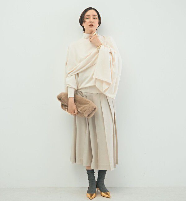 NOLLEY'S「12Gオルティアロングマフラー」|ニット・セーター|