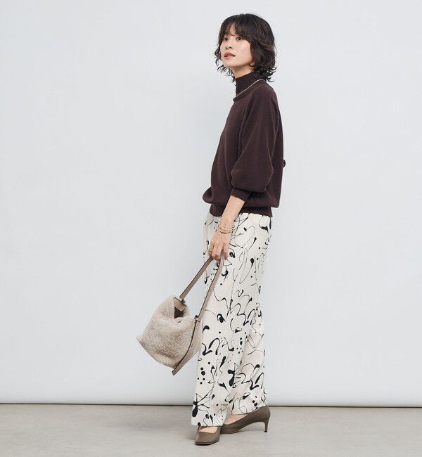 NOLLEY'S「12Gオルティアハイネックプルオーバーニット」|ニット・セーター|