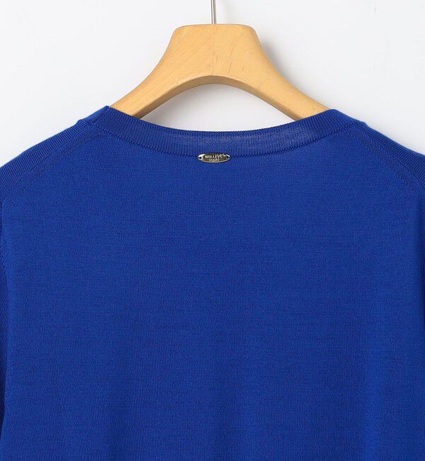 NOLLEY'S sophi「《アンサンブル対応》《手洗い可能》ウール100％5分袖プルオーバーニット」|ニット・セーター|