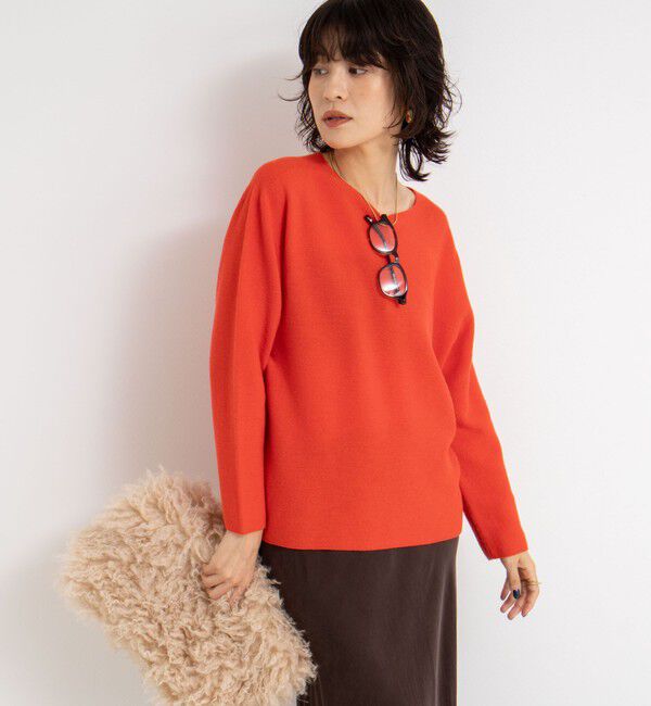 NOLLEY'S「《手洗い可能》カールカールガータープルオーバー」|ニット・セーター|