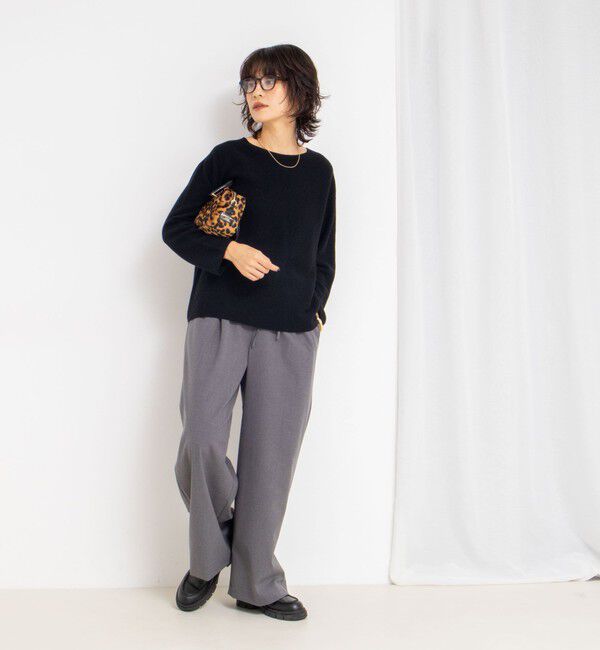 NOLLEY'S「《手洗い可能》カールカールガータープルオーバー」|ニット・セーター|