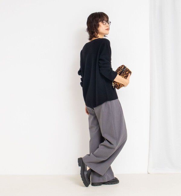 NOLLEY'S「《手洗い可能》カールカールガータープルオーバー」|ニット・セーター|