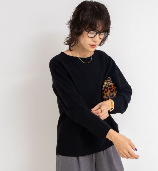 NOLLEY'S「《手洗い可能》カールカールガータープルオーバー」|ニット・セーター|