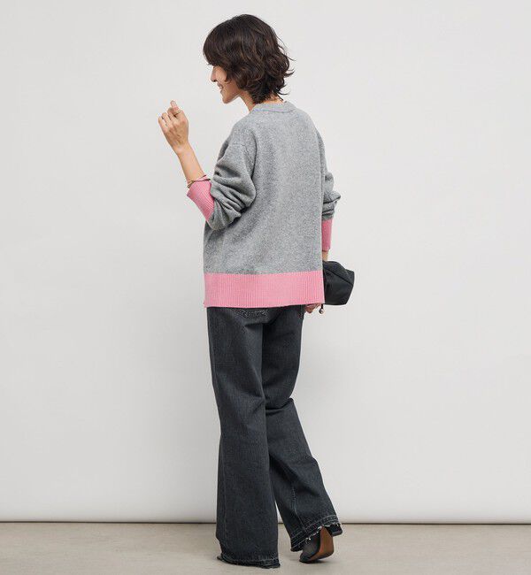 NOLLEY'S「5Gノアリスクルーネックプルオーバーニット」|ニット・セーター|