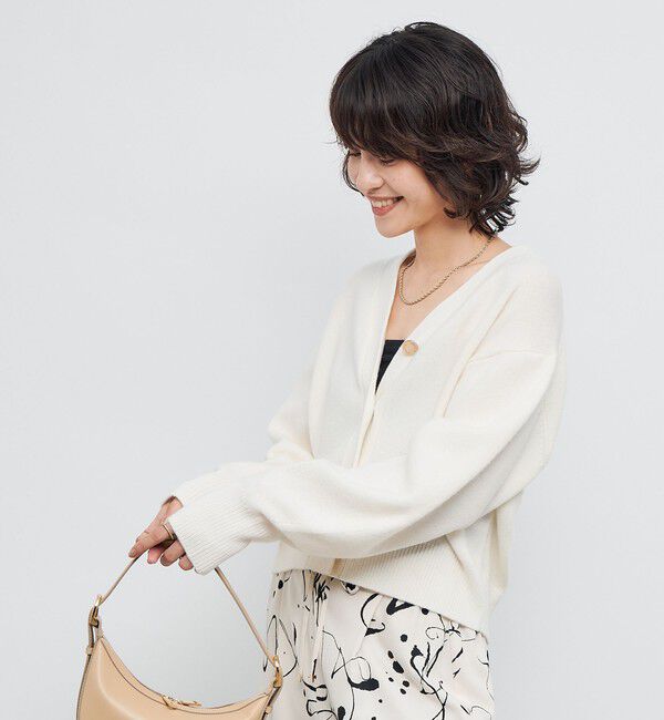 NOLLEY'S「5GノアリスVネックカーディガン」|カーディガン|