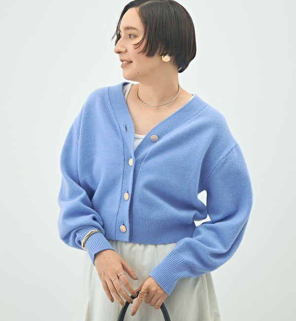 NOLLEY'S「5GノアリスVネックカーディガン」|カーディガン|