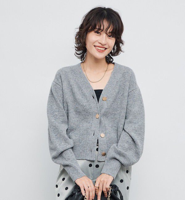 NOLLEY'S「5GノアリスVネックカーディガン」|カーディガン|