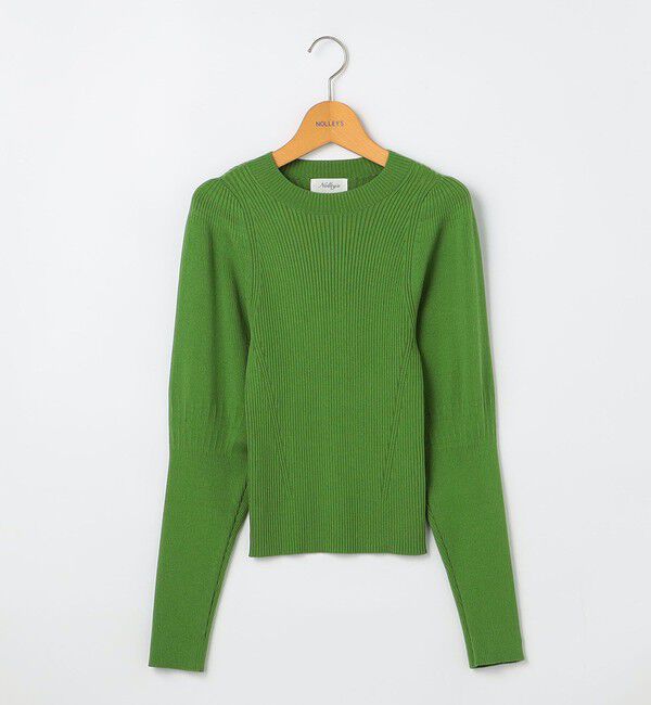 NOLLEY'S「《手洗い可能》リブパフスリーブプルオーバーニット」|ニット・セーター|