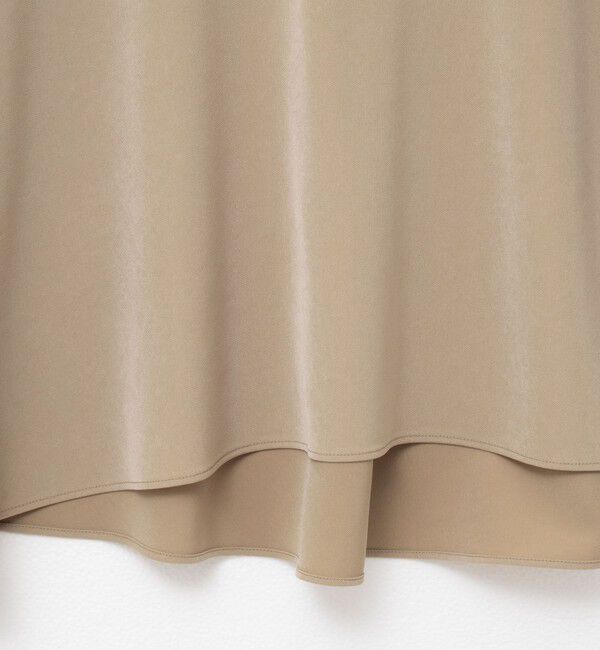 NOLLEY'S「《セットアップ対応》ウォッシャブルストレッチギャババックフレアブラウス」|シャツ・ブラウス|