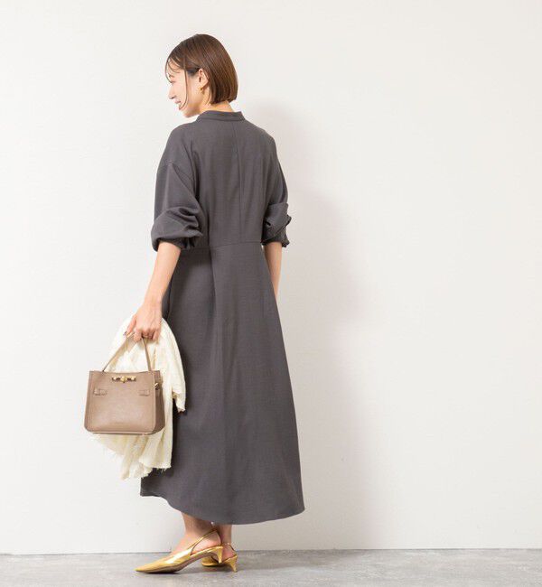 NOLLEY'S「【一部WEB限定色アイテム】ウォッシャブルシャツワンピース」|ワンピース|