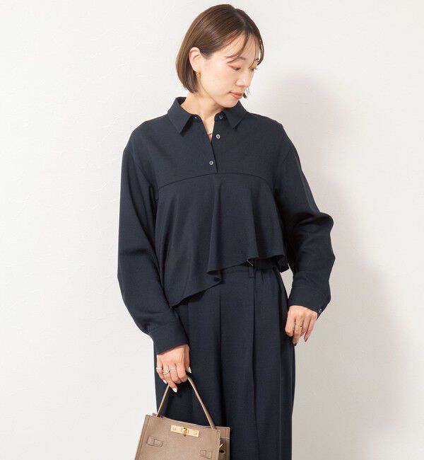 NOLLEY'S「【一部WEB限定色アイテム】ウォッシャブルフリルプルオーバーブラウス」|シャツ・ブラウス|