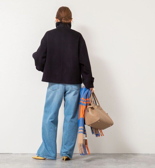 NOLLEY'S「ウールカシミヤダブルブレストコート」|ピーコート|