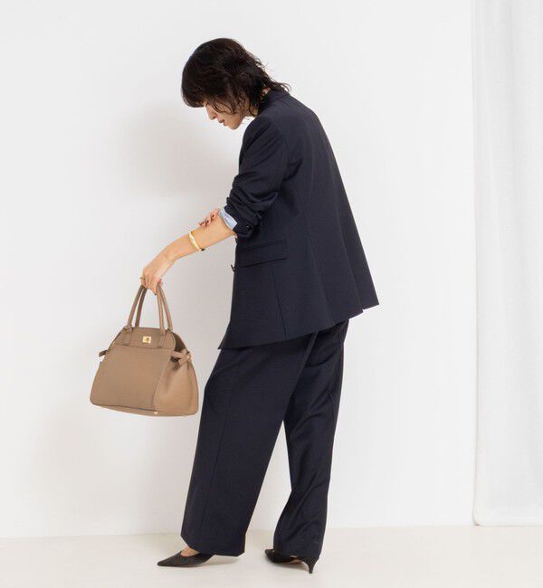 NOLLEY'S sophi「《セットアップ対応》ウォッシャブルサイロトロピカルワイドパンツ」|その他|