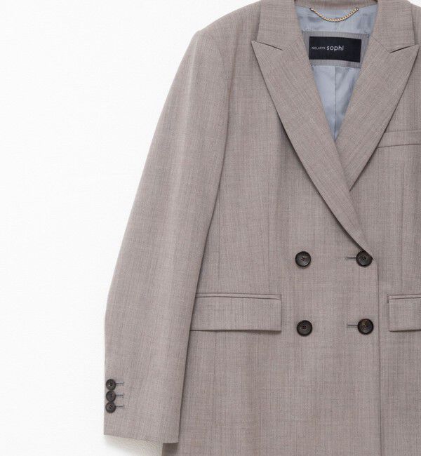 NOLLEY'S sophi「《セットアップ対応》サイロトロピカルテーラードジャケット」|テーラードジャケット|