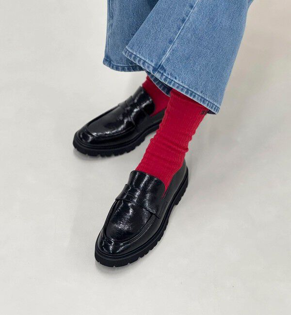 NOLLEY'S「【nolnol/ノルノル】ウール混リブソックス」|ソックス|