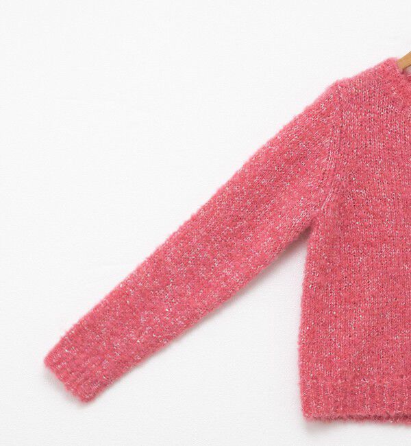 NOLLEY'S「モヘアスパンコール半袖ニット」|ニット・セーター|