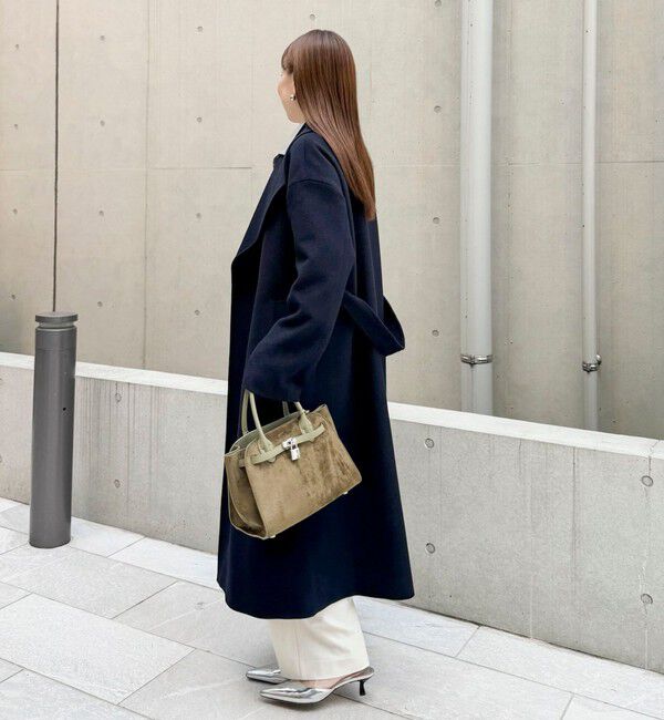 NOLLEY'S sophi「【一部WEB限定色】アンゴラビーバーベルテッドロングコート」|その他|