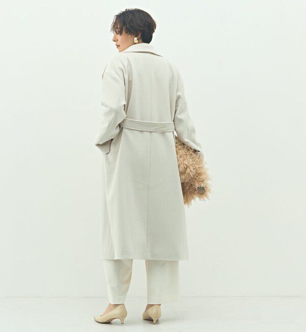 NOLLEY'S sophi「【一部WEB限定色】アンゴラビーバーベルテッドロングコート」|その他|