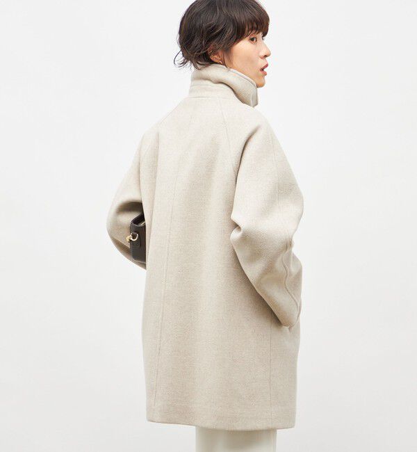 NOLLEY'S sophi「ステンカラー2WAYハーフコート」|ステンカラーコート|