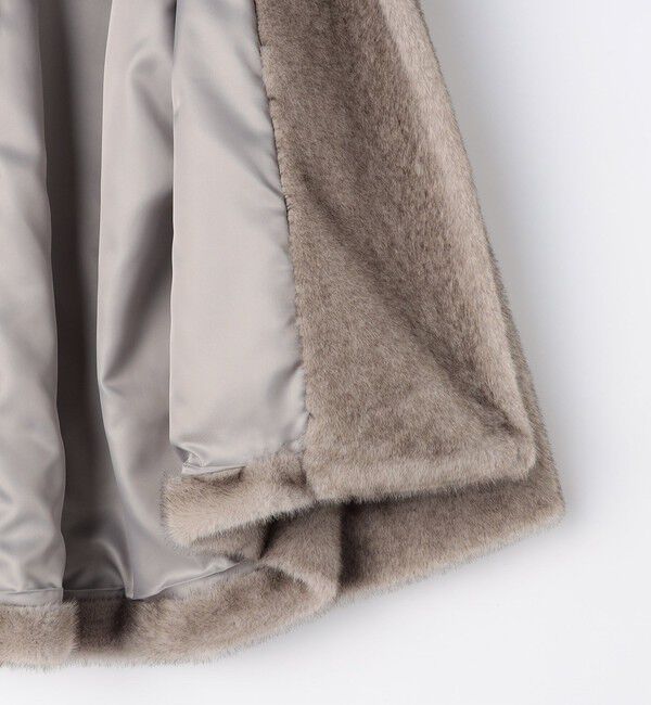 NOLLEY'S sophi「ECOPELフェイクファーショートコート」|その他|