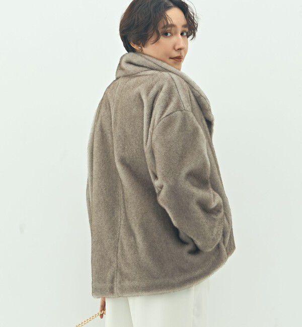 NOLLEY'S sophi「ECOPELフェイクファーショートコート」|その他|