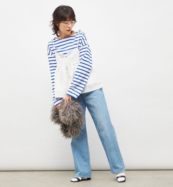 NOLLEY'S sophi「《セットアップ対応》ウォッシャブルフェザーチュールキャミブラウス」|キャミソール|