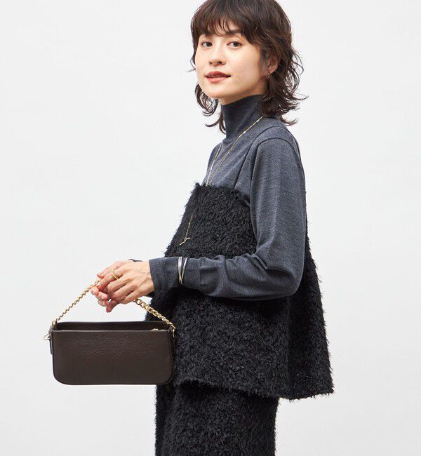 NOLLEY'S sophi「《セットアップ対応》ウォッシャブルフェザーチュールキャミブラウス」|キャミソール|