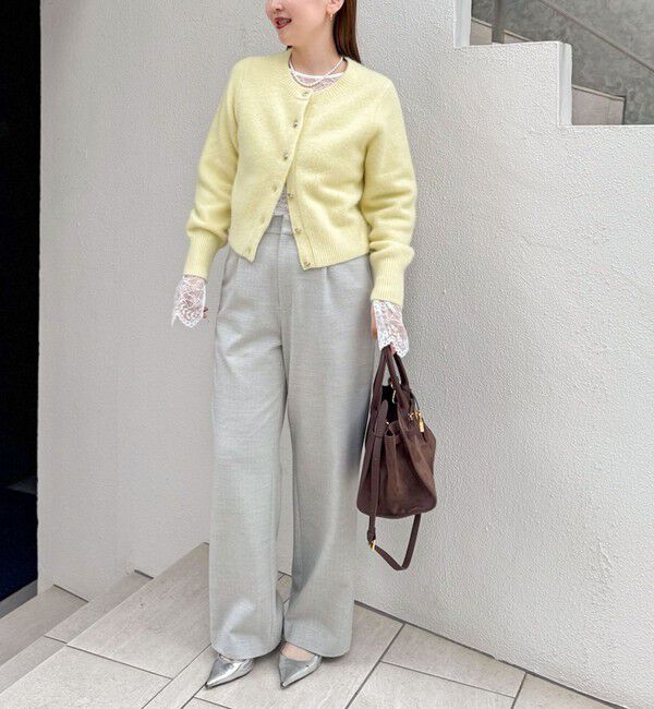 NOLLEY'S sophi「ウォッシャブルラッセルレースＴブラウス」|シャツ・ブラウス|