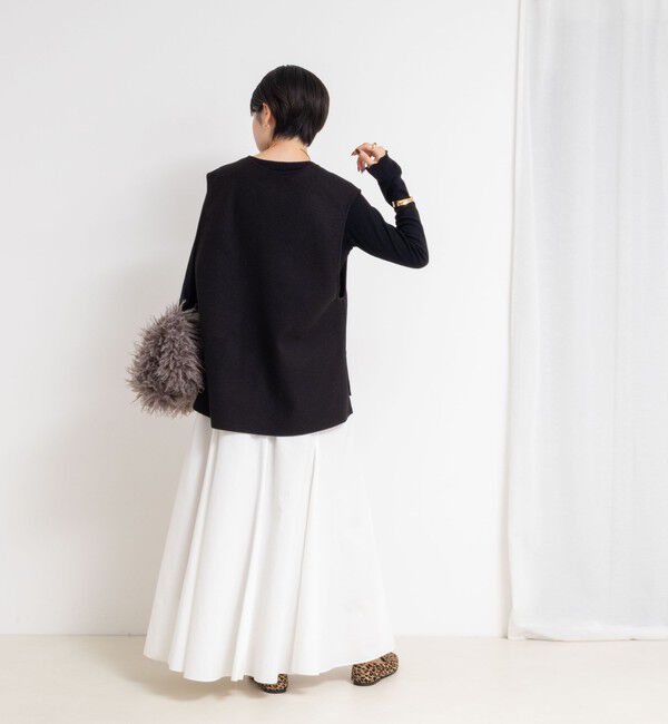 NOLLEY'S「MY STANDARD ウォッシャブルリブクルーネックロンT」|Tシャツ・カットソー|