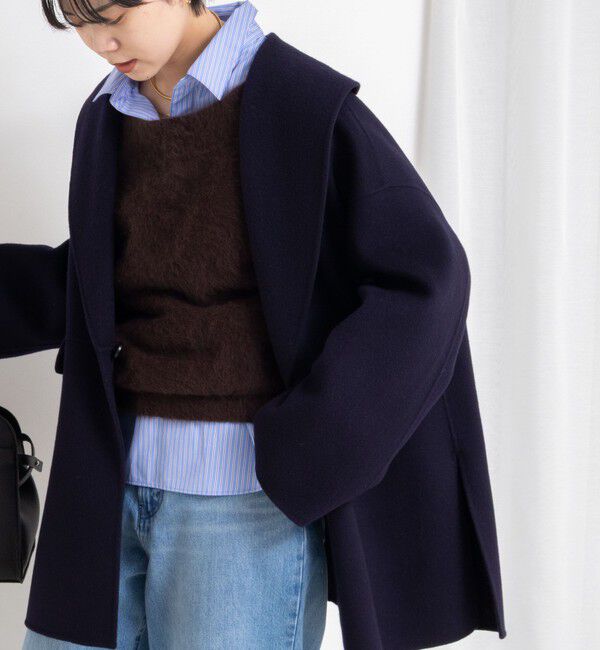 NOLLEY'S sophi「SUPER140リバーショールコート」|その他|