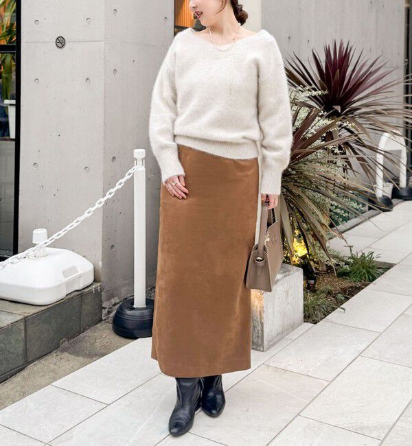 NOLLEY'S sophi「ヘアリー2WAYプルオーバーニット」|ニット・セーター|