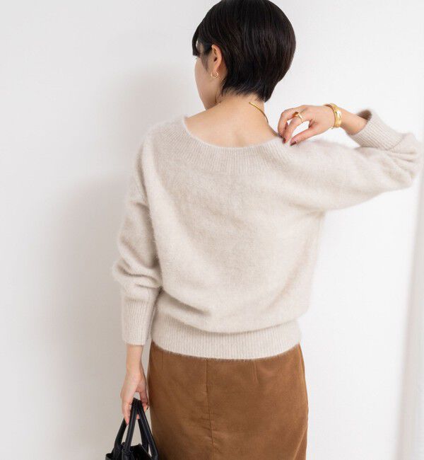 NOLLEY'S sophi「ヘアリー2WAYプルオーバーニット」|ニット・セーター|