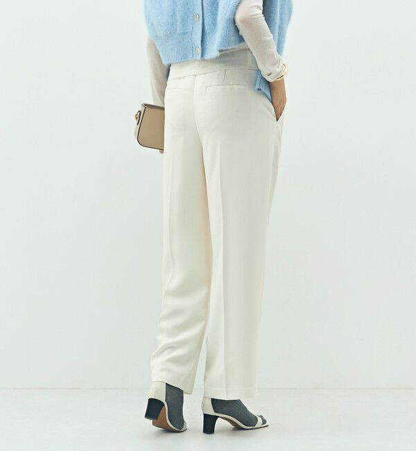 NOLLEY'S sophi「【一部WEB限定サイズ】ウォッシャブルブライトダブルクロスセミワイドパンツ」|その他|