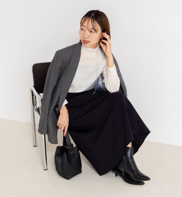 NOLLEY'S sophi「《セットアップ対応》ウォッシャブルダンボールフレアスカート」|フレア|