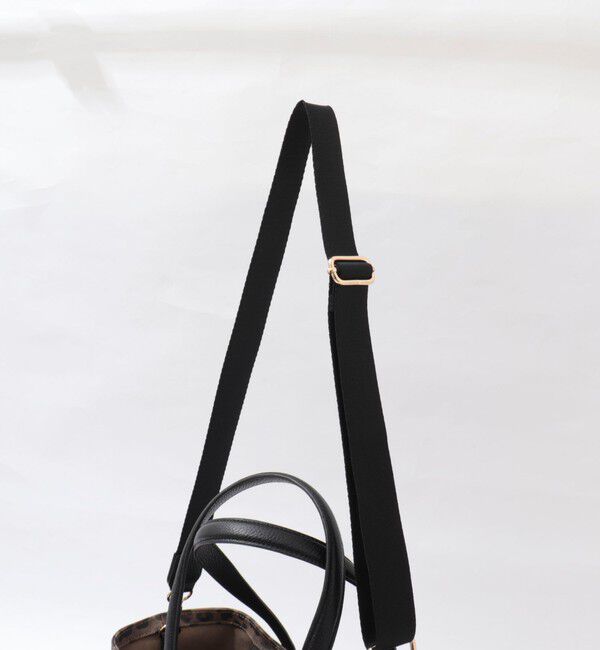 NOLLEY'S「レオパード柄縦長トートバッグ」|ショルダー・メッセンジャー|