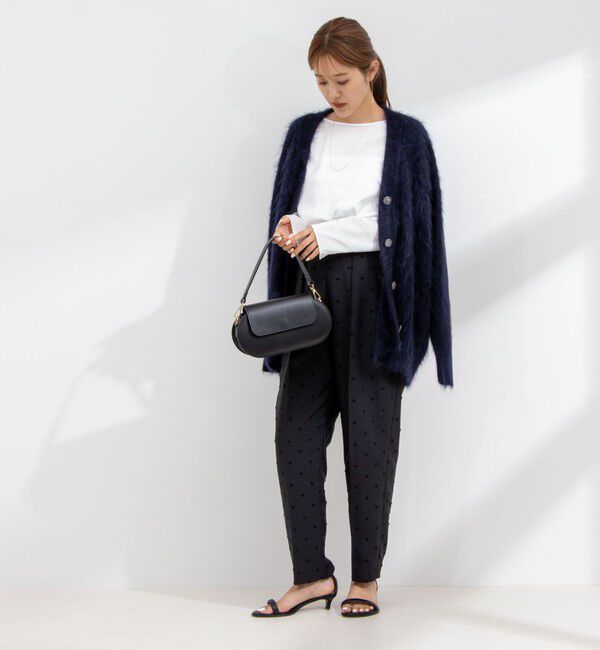 NOLLEY'S「◇【WEB限定】ウォッシャブルリラックスサテン長袖Ｔブラウス」|シャツ・ブラウス|