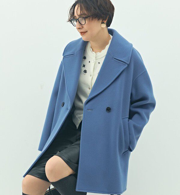 NOLLEY'S「【一部WEB限定アイテム】SP140リバーコート起毛メルトン仕上げ」|その他|