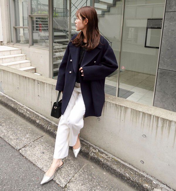 NOLLEY'S「【一部WEB限定アイテム】SP140リバーコート起毛メルトン仕上げ」|その他|