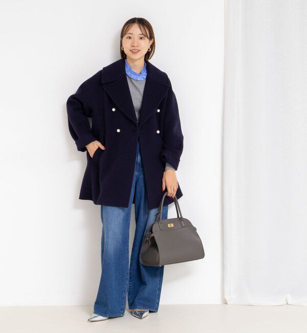 NOLLEY'S「【一部WEB限定アイテム】SP140リバーコート起毛メルトン仕上げ」|その他|