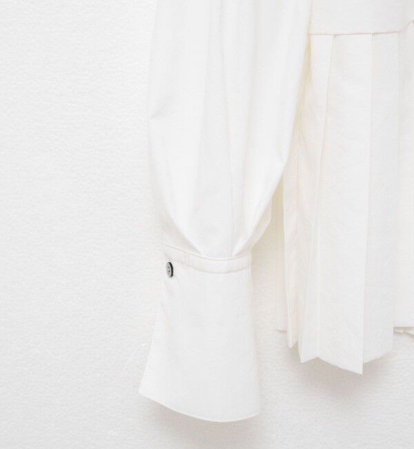 NOLLEY'S「ウォッシャブル切替プリーツブラウス」|シャツ・ブラウス|