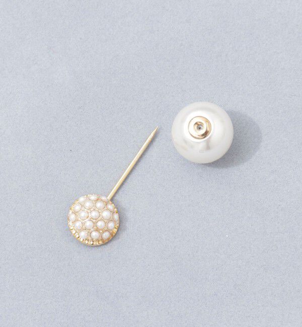 grace grace「【grace grace/グラスグラス】ビジュープッシュピン」|ブローチ・コサージュ|