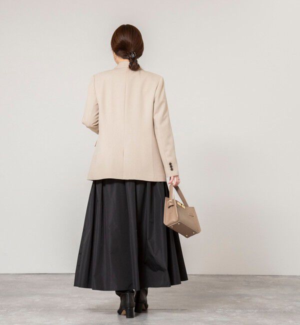 NOLLEY'S sophi「ウォッシャブルメモリータフタロングスカート」|スカート|