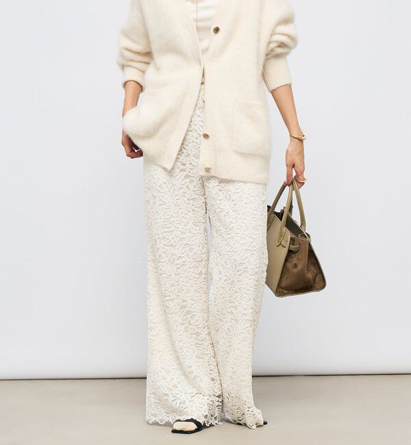 NOLLEY'S sophi「モールレースセミフレアパンツ」|その他|