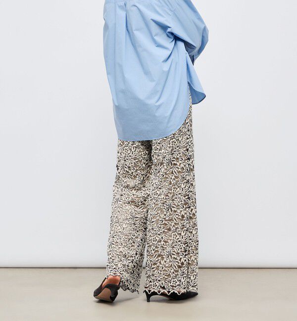 NOLLEY'S sophi「モールレースセミフレアパンツ」|その他|