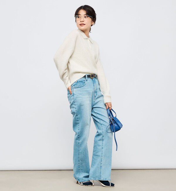 NOLLEY'S sophi「モヘヤポロ衿プルオーバー」|ニット・セーター|