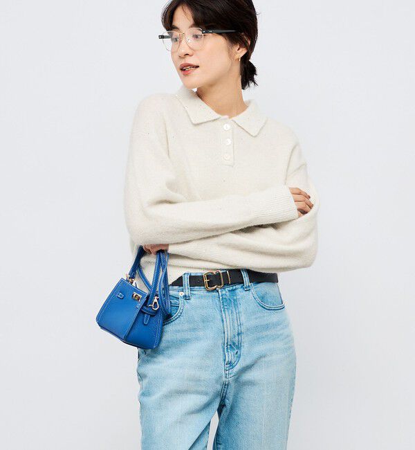 NOLLEY'S sophi「モヘヤポロ衿プルオーバー」|ニット・セーター|